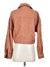 Topshop 100% Cotton Brown Jacket Size 4 - photo 2
