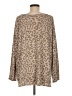 Jodifl Brown Long Sleeve Top Size M - photo 2