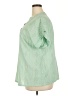 Shein Curve Green Short Sleeve Blouse Size 2X - photo 5