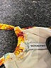 WeWoreWhat Color Block Floral Graphic Tropical Yellow Swimsuit Top Size S (estimated) - photo 3