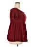 Torrid Burgundy Short Sleeve Top Size 2X Plus (2) - photo 4