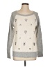 JCPenney Stars Silver Pullover Sweater Size L - photo 1