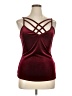 Shein Burgundy Sleeveless Top Size 0X - photo 1