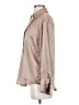 Zara Metallic Tan Long Sleeve Blouse Size XS - photo 5