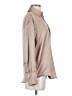 Zara Metallic Tan Long Sleeve Blouse Size XS - photo 4