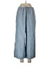 Old Navy Stripes Blue Linen Pants Size L (petite) - photo 1