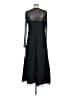 DKNY 100% Polyester Black Cocktail Dress Size 8 - photo 2