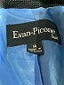 Evan Picone 100% Polyester Blue Blazer Size 14 - photo 6