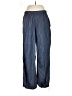 Athleta 100% Nylon Blue Casual Pants Size L - photo 1