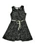 Rare Editions 100% Polyester Tweed Black Dress Size 12 - photo 2