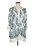 MASON & BELLE 100% Polyester Teal Kimono Size M - photo 1