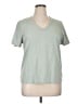 Universal Thread 100% Cotton Green Short Sleeve T-Shirt Size XL - photo 1