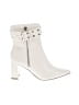 S.A.D.A.F.A White Ankle Boots Size 8 - photo 1