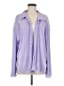 Unbranded Purple Long Sleeve Blouse Size M - photo 1
