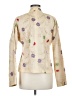 Assorted Brands Floral Ivory Long Sleeve Blouse Size M - photo 2