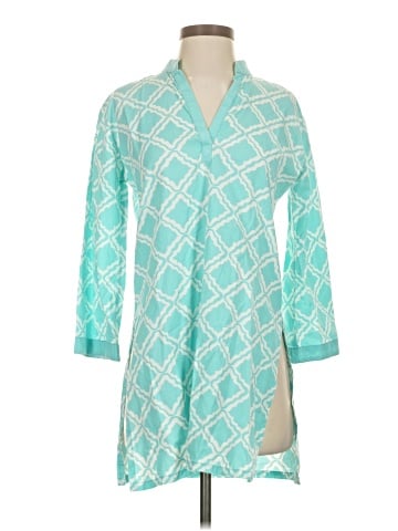 Cape Madras Long Sleeve Blouse (view 1)