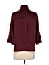 BCBGMAXAZRIA 100% Polyester Burgundy 3/4 Sleeve Blouse Size S - photo 2