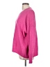 Vince Camuto Solid Pink Pullover Sweater Size L - photo 5