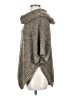 Jon & Anna 100% Polyester Gray Poncho Size S - photo 5