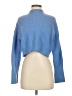 ASOS Design 100% Polyester Blue Turtleneck Sweater Size XS - photo 1