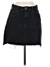 Denim Co Solid Black Denim Skirt Size 8 - photo 1