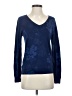 Daniel Rainn Floral Blue Pullover Sweater Size S - photo 1