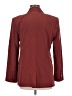 R | Label 100% Silk Burgundy Silk Blazer Size M - photo 2