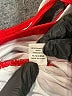Unbranded Color Block Solid Red Swimsuit Top Size S - photo 4