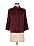 BCBGMAXAZRIA 100% Polyester Burgundy 3/4 Sleeve Blouse Size S - photo 1