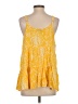 Torrid 100% Rayon Yellow Sleeveless Blouse Size Med Plus (00) - photo 2