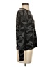 Aqua 100% Cashmere Camo Black Cashmere Pullover Sweater Size XS - photo 4