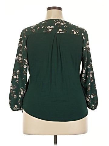 Tempted Hearts 3/4 Sleeve Blouse (view 2)