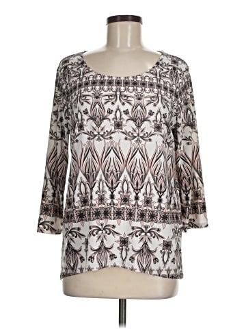Easywear by Chico's 3/4 Sleeve Blouse (view 1)