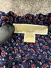 MICHAEL Michael Kors Blue 3/4 Sleeve Blouse Size M - photo 7