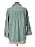 Easel 100% Rayon Green 3/4 Sleeve Button-Down Shirt Size L - photo 2