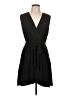 MNG Solid Black Cocktail Dress Size L - photo 1