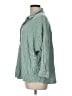 Easel 100% Rayon Green 3/4 Sleeve Button-Down Shirt Size L - photo 5