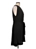 MNG Solid Black Cocktail Dress Size L - photo 4
