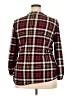 Feathers Burgundy 3/4 Sleeve Blouse Size 2X Maternity - photo 2