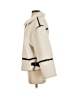 Unbranded 100% Polyester Ivory Coat Size S - photo 5