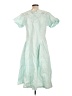 Unbranded Teal Casual Dress Size L (estimated) - photo 2