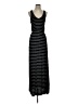 Lush Stripes Black Casual Dress Size S - photo 1