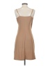 H&M Solid Tan Cocktail Dress Size XS - photo 2
