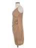 H&M Solid Tan Cocktail Dress Size XS - photo 5