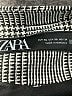 Zara Houndstooth Gray Blazer Size XS - photo 6