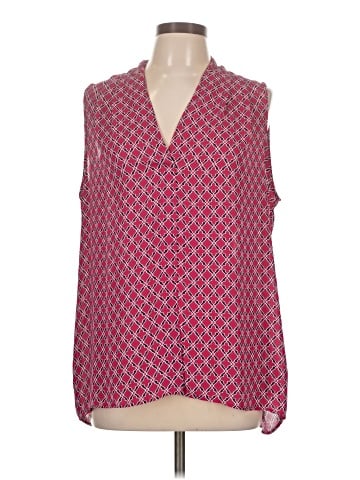 Laundry by Shelli Segal Sleeveless Blouse (view 1)