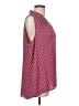 Laundry by Shelli Segal 100% Polyester Pink Sleeveless Blouse Size L - photo 4