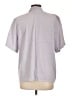 Christie & Jill 100% Polyester Gray Short Sleeve Blouse Size 12 - photo 2