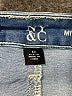 NY&C Solid Blue Jeans Size M - photo 7