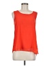Mine 100% Polyester Orange Sleeveless T-Shirt Size M - photo 1